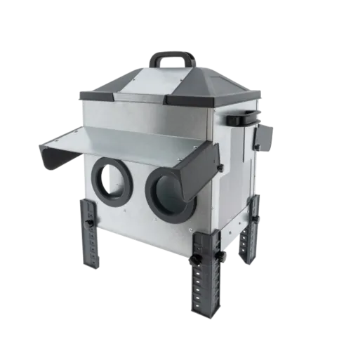 ROBUST® Voerbak met voeropeningen 16 kg | hoog | voor kippen