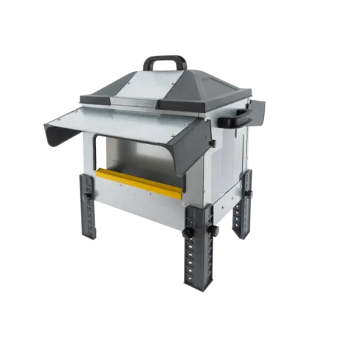 ROBUST® Open voerbak 12 kg laag | dubbelzijdig | voor eenden, ganzen en kippen