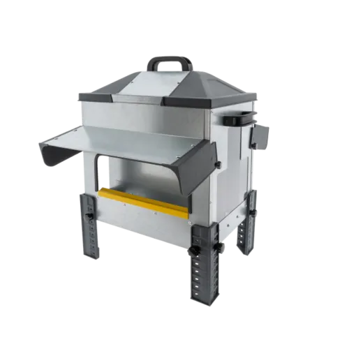 ROBUST® Open voerbak 16 kg hoog | dubbelzijdig | voor eenden, ganzen en kippen