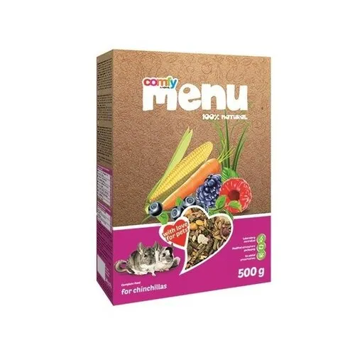 Comfy Appetit Menu Chinchilla's Compleetvoer 500 Gram
