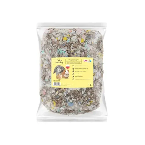 Comfy Gekleurde katoenflakes bodembedekking 3L