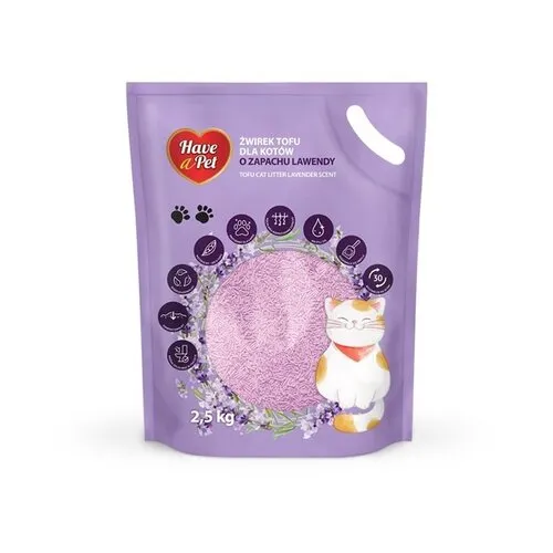 Have A Pet Tofu kattenbakvulling Lavendel 2,5KG