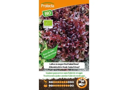 Protecta Eikenbladsla Rode Salad Bowl Biologisch