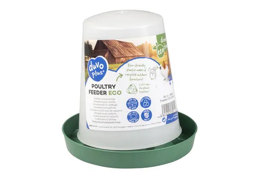 2ekans Duco+ Voederbak eco Groen