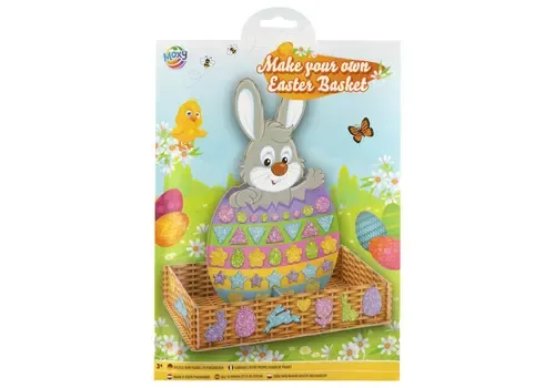 Grafix DIY paasmandje 20x12 cm