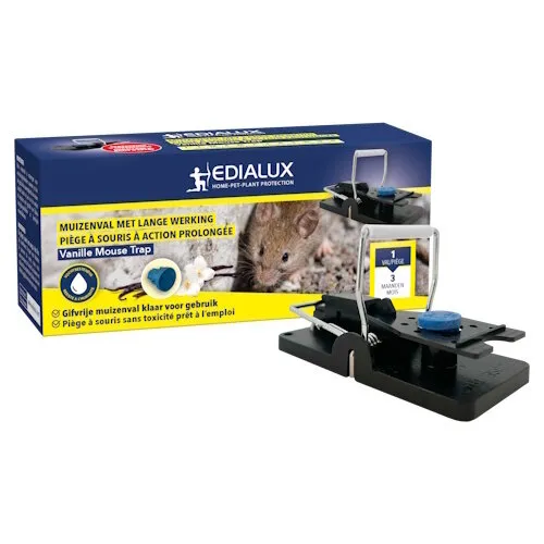 Edialux Muizenval met geurblokjes | monitoring