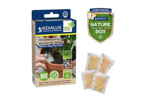Edialux Aaltjes tegen potgrondvliegjes | potplanten zakjes