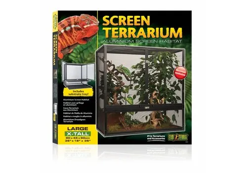 2ekans Exo Terra Aluminium Draadgaas Terrarium L/X-Tall