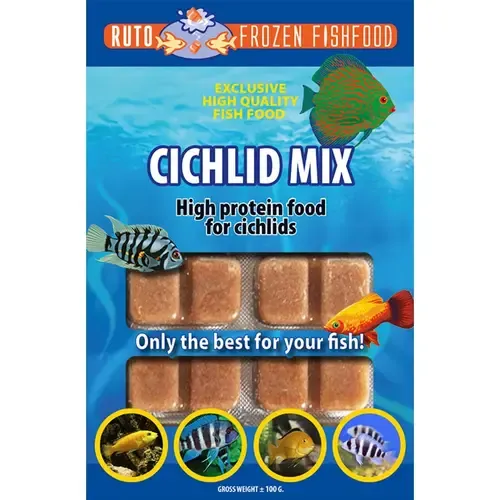 Ruto Cichlide mix Blister 100 Gram