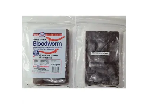 Ruto Rode Muggenlarven 100 Gram in chocoladetabletvorm