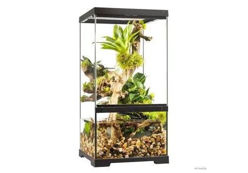 2ekans Exo Terra EX Pro Paludarium Zwart | 30 x 30 x 60CM