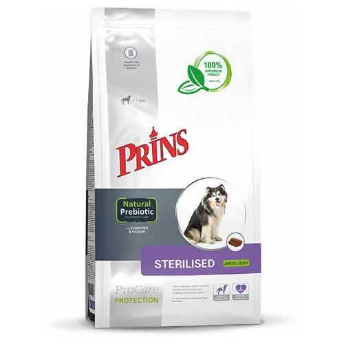 Prins Protection Sterilised geperste hondenbrokken 3KG