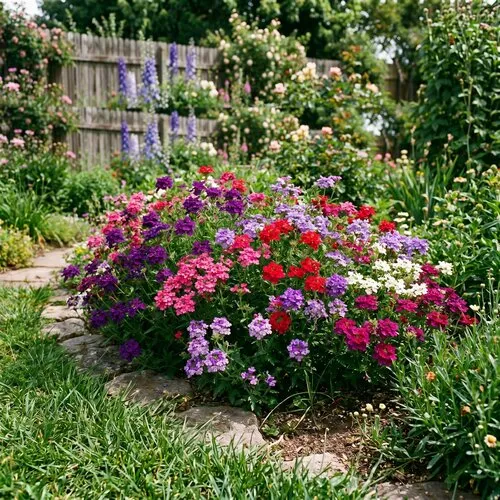 Junai.nl Tukana Scarlet Verbena | 11 cm pot | 10–20 cm hoog | gemixte kleuren | per stuk