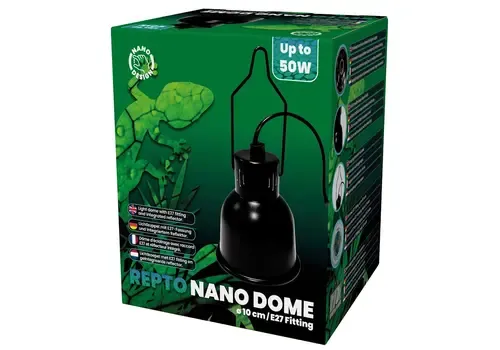 Repto Nano Dome E27 10Cm Black