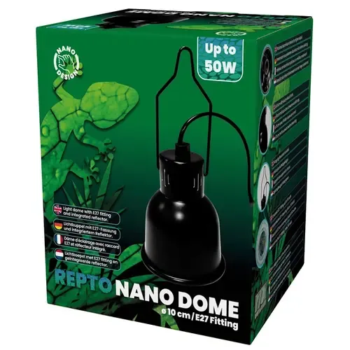 Repto Nano Dome E27 10Cm Black