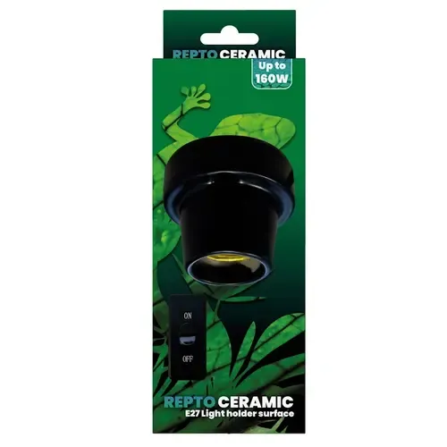 Repto Ceramic E27 Light Holder Surface