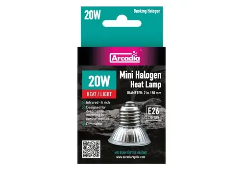 Arcadia Halogen Basking Spot (E27) 20W