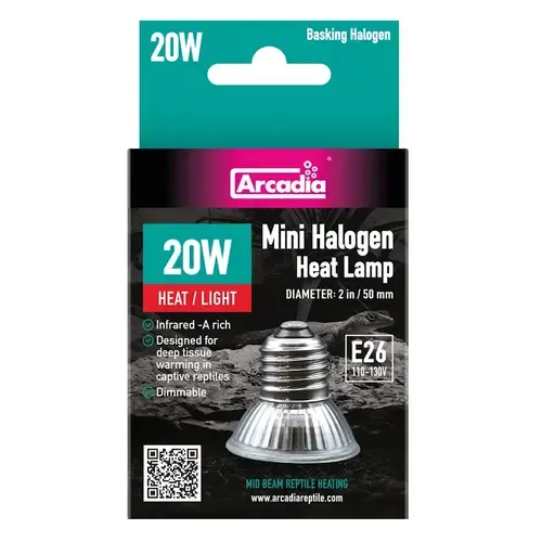 Arcadia Halogen Basking Spot (E27) 20W