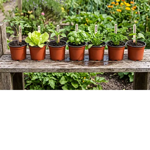Groente planten 