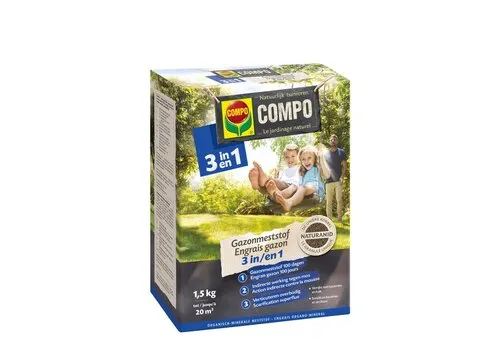 COMPO BIO Gazonmeststof 3 in 1