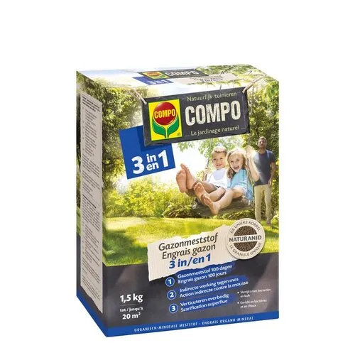 COMPO BIO Gazonmeststof 3 in 1