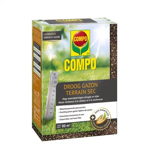 COMPO Gazonzaad voor droog en zonnig gazon 2 kg
