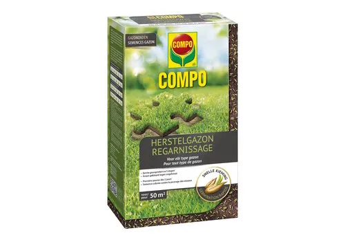 COMPO Herstelgazon graszaad met groene coating