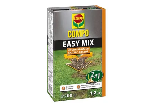 COMPO Gazonzaad en meststof 2-in-1