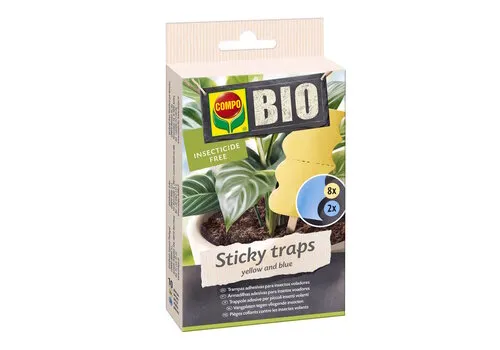 COMPO BIO Sticky Traps | insecticidevrije lijmvallen tegen vliegende insecten