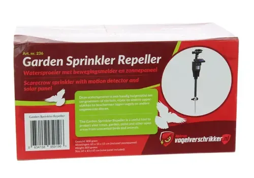 Ketrop Watersproeier met bewegingsmelder en zonnepaneel
