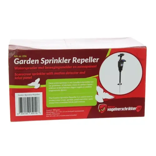 Ketrop Watersproeier met bewegingsmelder en zonnepaneel