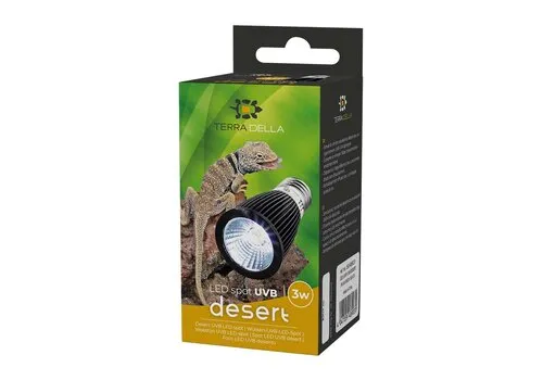Terra Della LEDlamp UVB woestijn zwart