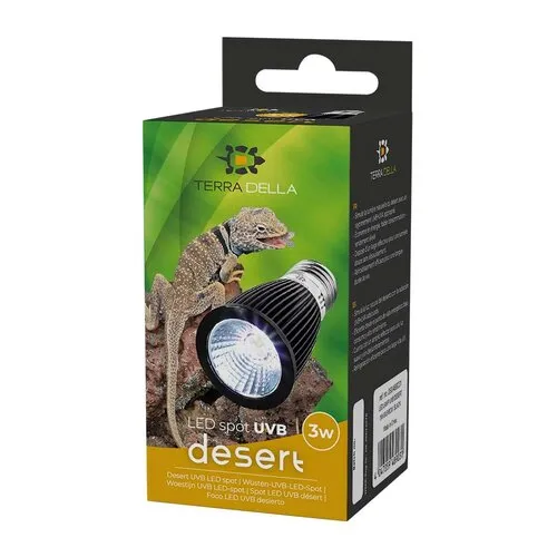 Terra Della LEDlamp UVB woestijn zwart