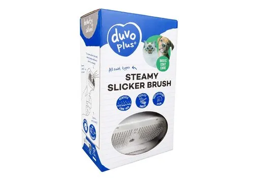 Duvo+ Stoom en slickerborstel wit