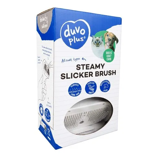 Duvo+ Stoom en slickerborstel wit