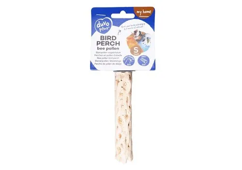Duvo+ Bijenpollen vogelzitstok lichtbruin