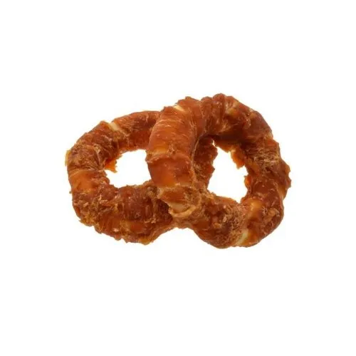 Zoolekker Donut met kip 100-120 g | 10 stuks