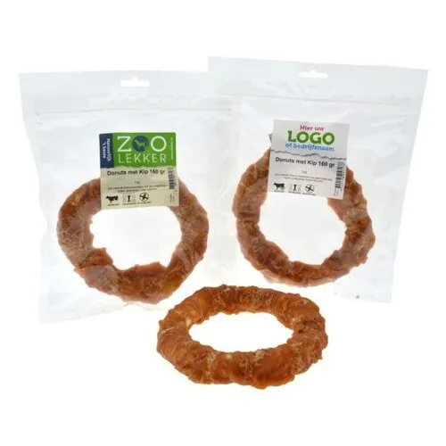 Zoolekker Donut met kip 160 g