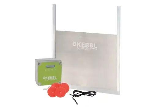 Kerbl Automatische kippendeur met schuifdeur