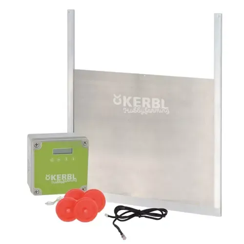 Kerbl Automatische kippendeur met schuifdeur
