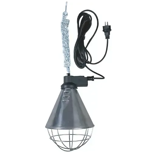 Kerbl Warmtelamp armatuur met spaarschakelaar en 5 meter snoer