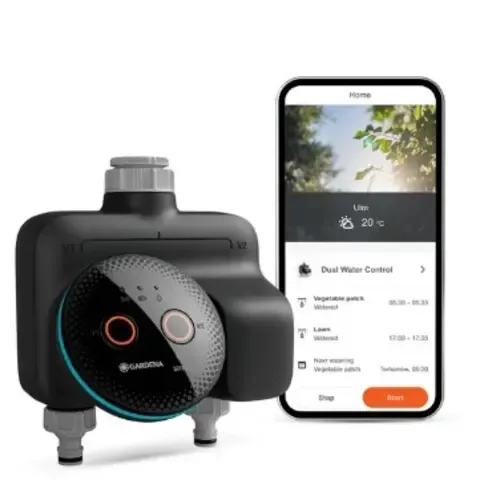 Gardena Smart Dual Water Control | dubbele bewateringscomputer