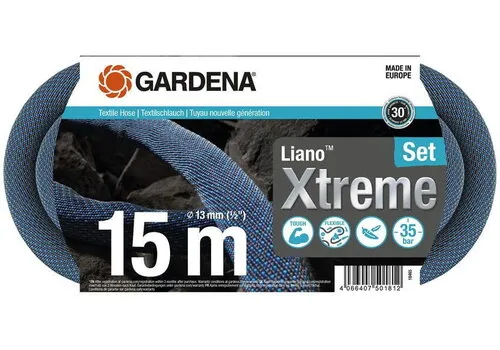 Gardena Textiel tuinslang set Liano Xtreme