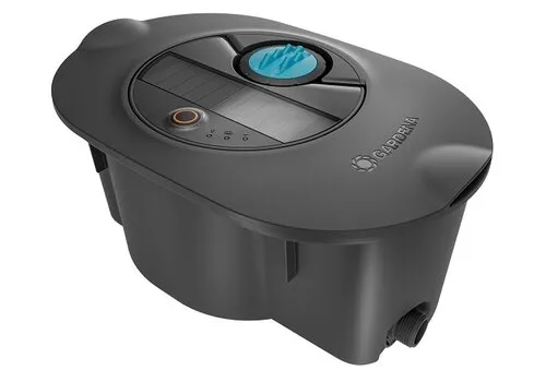 Gardena AquaPrecise ondergrondse gazonsproeier op zonne-energie