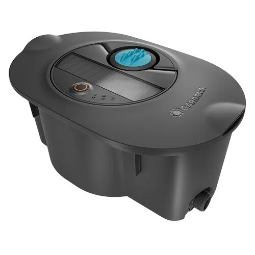 Gardena AquaPrecise ondergrondse gazonsproeier op zonne-energie
