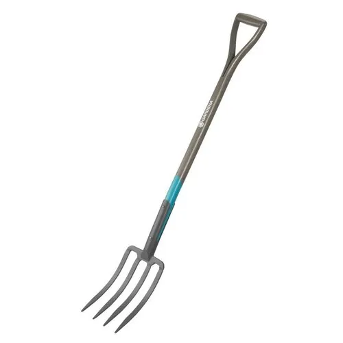 Gardena Spitvork 4-tands met houten D-greep 117 cm