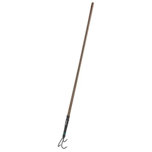Gardena Cultivator 3 tanden met houten steel