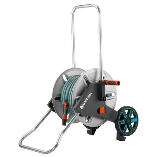 Gardena AquaRoll M Easy Metal slangenwagen set