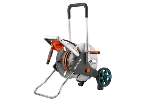 Gardena AquaRoll M Easy Metal slangenwagen set 25 m