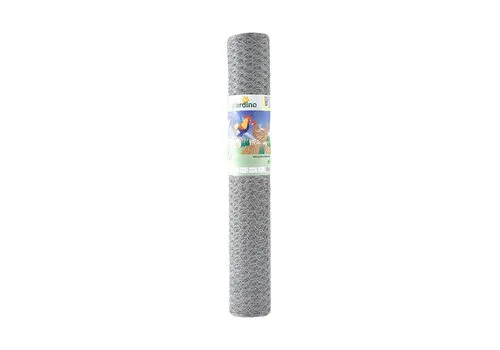 Zeskant gaas verzinkt 25 mm | 100 cm hoog